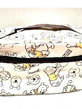 New Disney Winnie the Pooh Lunch Bag Tag - Cream & Yellow